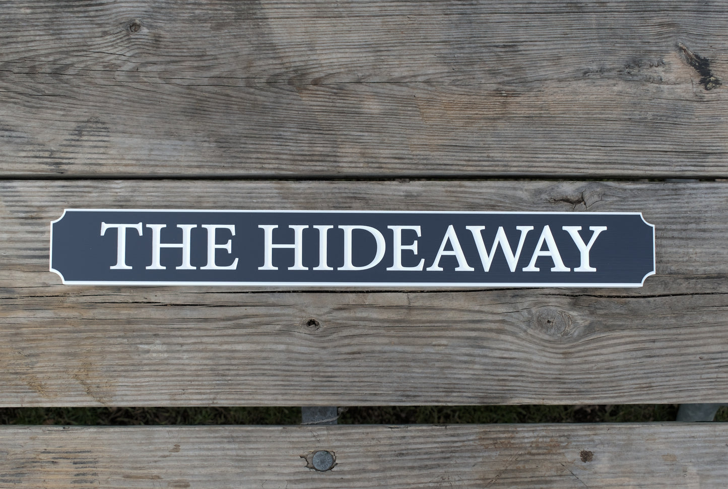 Custom Carved Quarterboard Sign