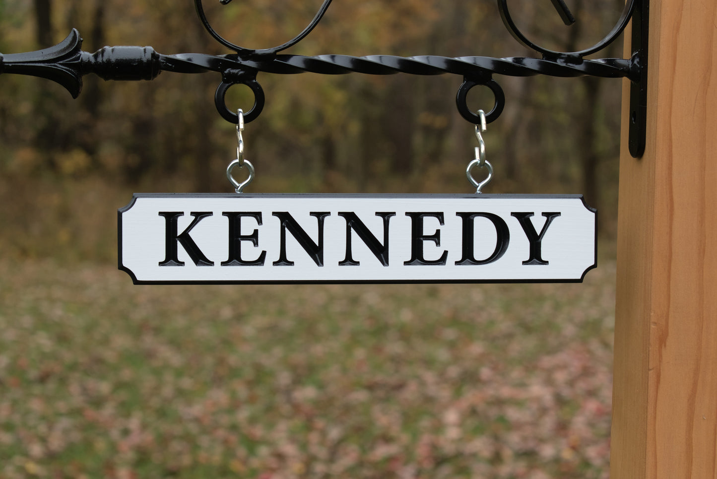 Carved Name Sign For Mailbox, Post, Or Wall