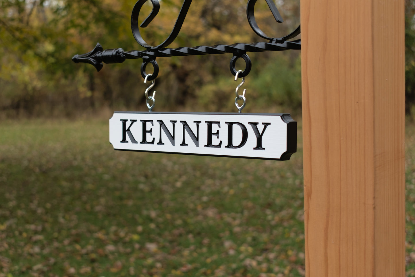 Carved Name Sign For Mailbox, Post, Or Wall